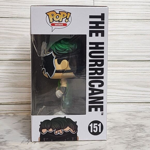 Funko Pop WWE Target Exclusive 150 Rikishi 151 The Hurricane with Protectors - Picture 10 of 13